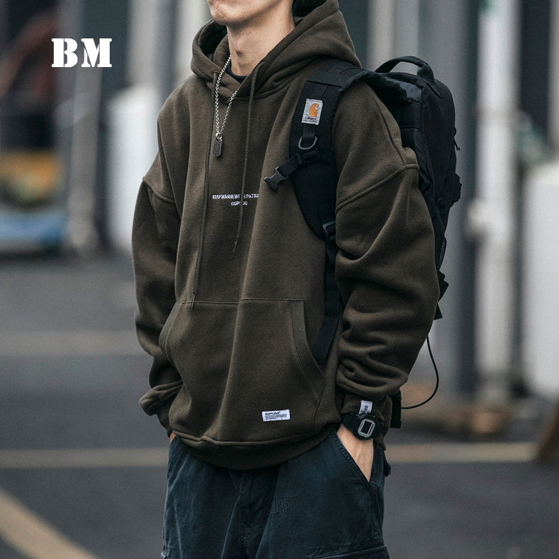 2021 High Quality Thin Fleece Hoodie Japanese Streetwear Hip Hop - Jeetskee