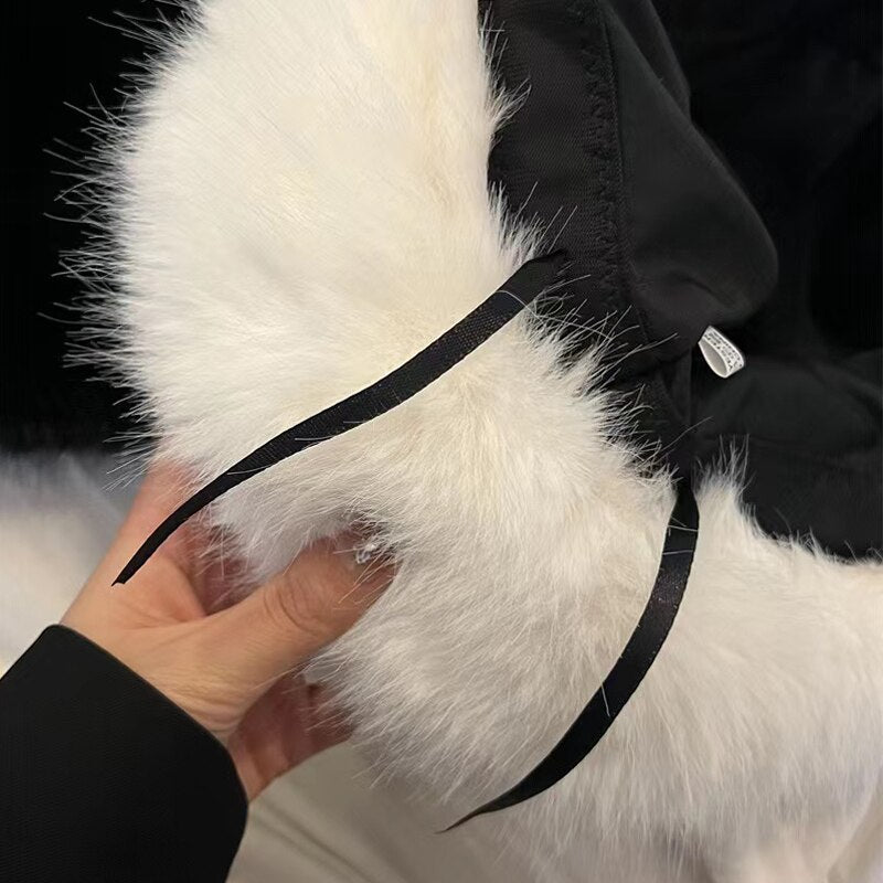 2022 New Fashion Faux Fur Bucket Hat Women Imitation Fur Warm Rabbit - Jeetskee