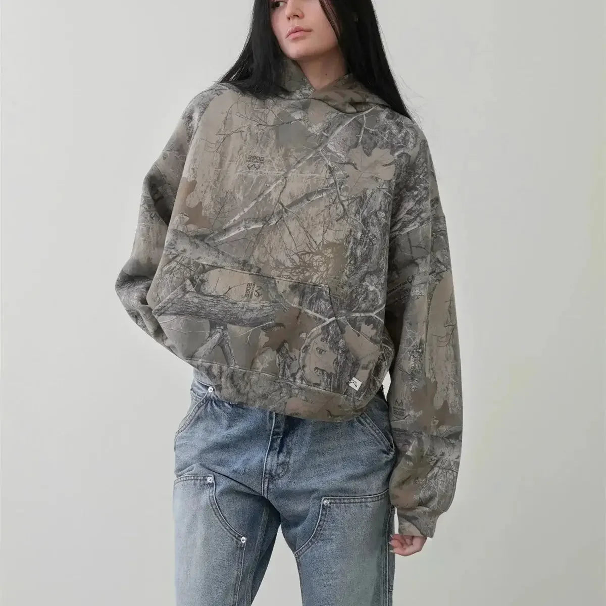 Harajuku Streetwear Y2k Hoodie Zipper Jacket Oversized High Street - Jeetskee