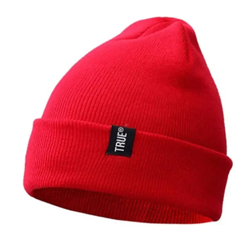 Letter True 10 Colors Casual Beanies for Men Women Fashion Knitted - Jeetskee