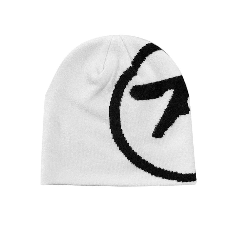 Aphex Twin Women Hat Knitting Beanies Caps For Men Y2k Streetwear - Jeetskee