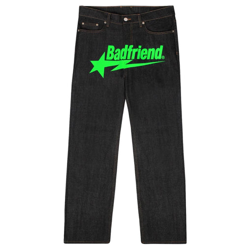 Y2k Men Retro Harajuku Clothing 2023 New Baggy Casual Wide Leg Jeans - Jeetskee