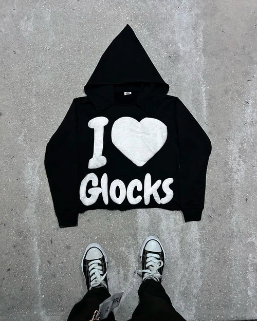 Y2k Women's Hoodie Long Sleeve Pullover Oversize Streetwear - Jeetskee