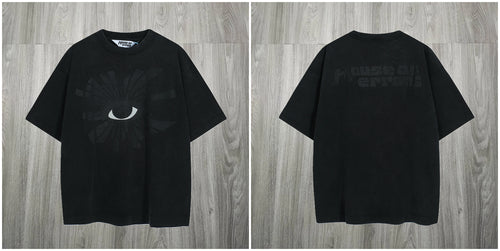 Yao888 HOUSE OF ERRORS Fashion Tide Brand Luxury Foam Print Tee 100% - Jeetskee