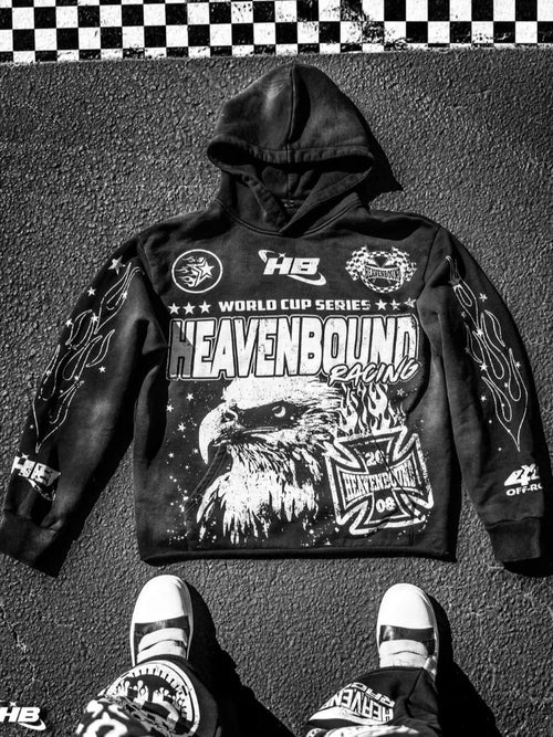 Y2k Printed Hoodie Sweatshirt High Quality Hip Hop Harajuku Casual - Jeetskee