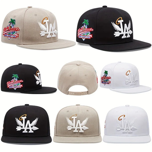 Fashion Unisex LA Embroidery Baseball Caps Los Angeles Snapback Hat - Jeetskee