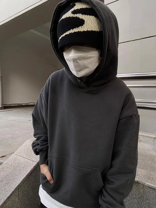 Men Beanies Knit Y2k Hip Hop Graphic Caps Streetwear Winter Gothic - Jeetskee