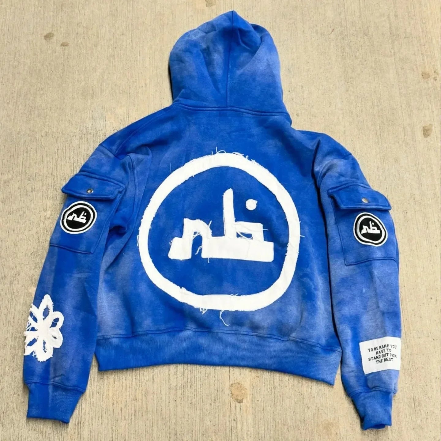 Y2K Zip Up Hoodie Men Women Harajuku Hip Hop New Fashion Patch - Jeetskee