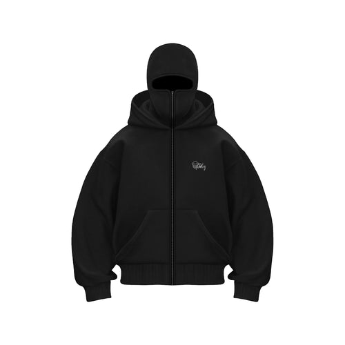 Hip Hop Men's hoodie Hooded zipper Jacket Gothic star Printing - Jeetskee