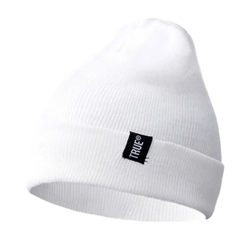 Letter True 10 Colors Casual Beanies for Men Women Fashion Knitted - Jeetskee