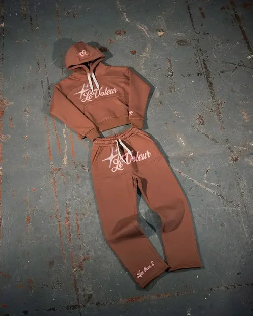 2025 New Hoodies Two Piece Set Y2k Clothes for Men  Harajuku Gothic - Jeetskee