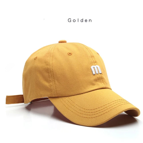 Fashion 100% Cotton Baseball Cap for Men and Women Letters Embroidered - Jeetskee