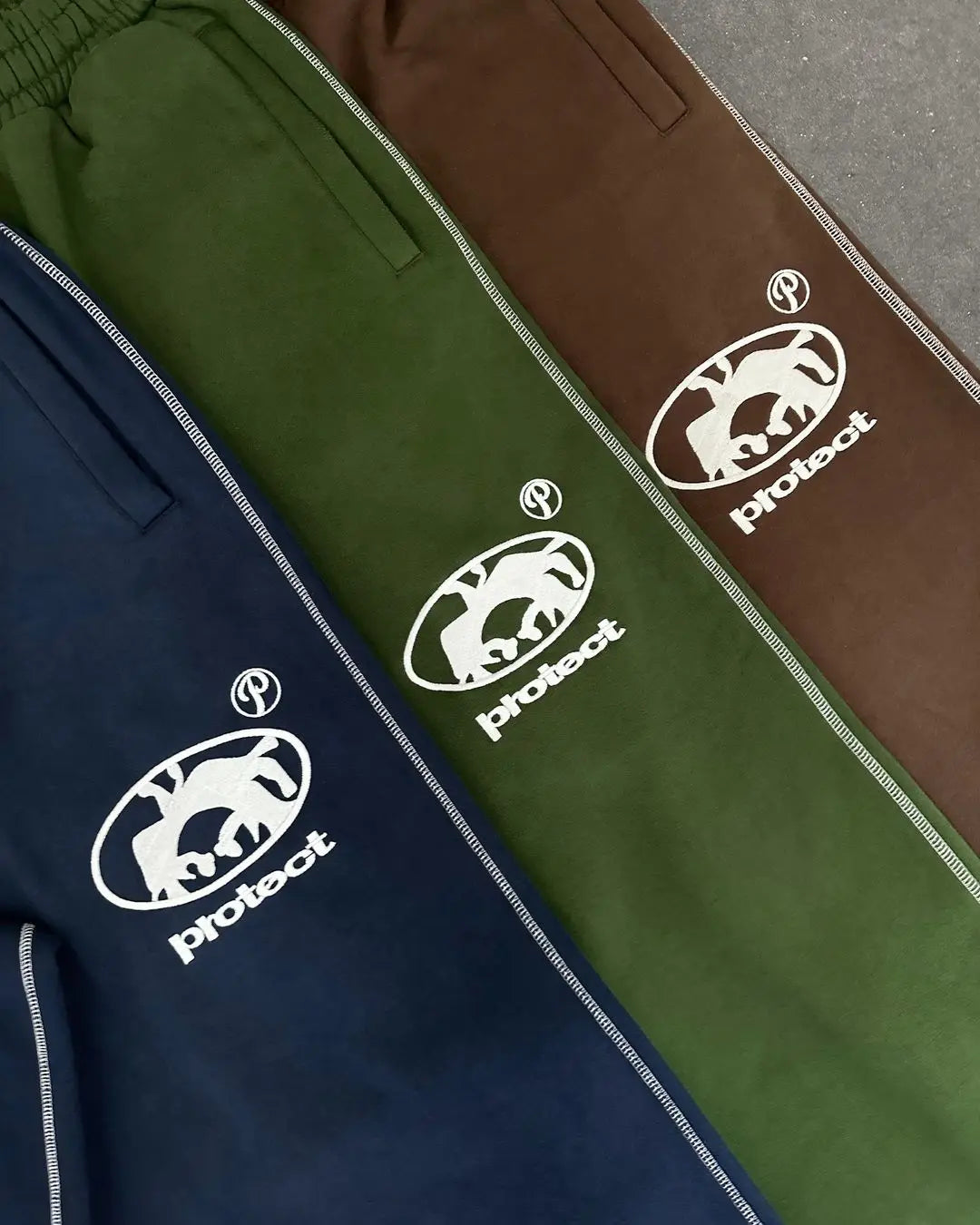 New Protect Series Casual Pants Cargo Streetwear Women Embroidered - Jeetskee