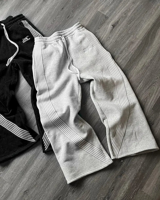 Y2k Embroidered Gray Casual Pants Camo Functional Tactical Functional - Jeetskee
