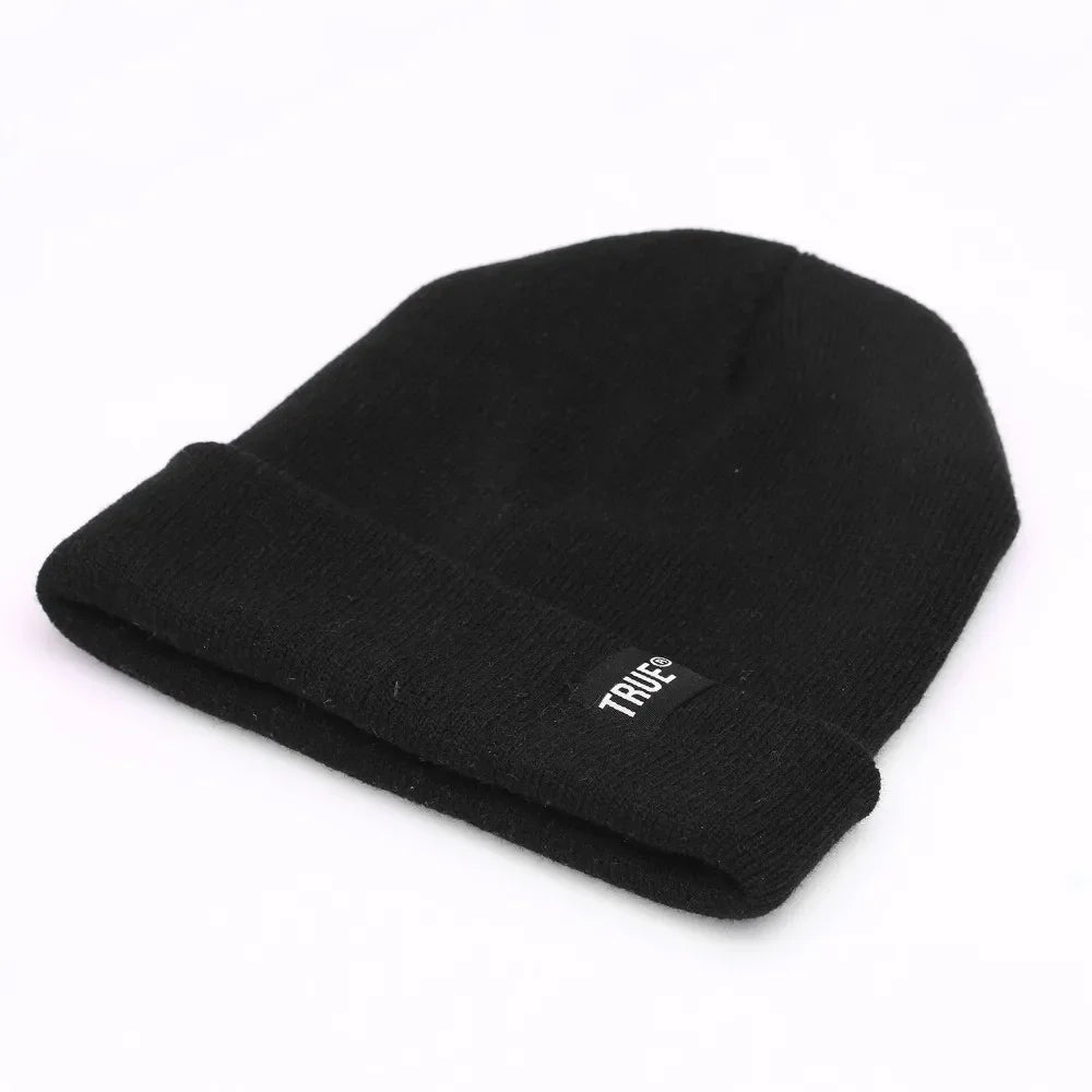 Letter True 10 Colors Casual Beanies for Men Women Fashion Knitted - Jeetskee