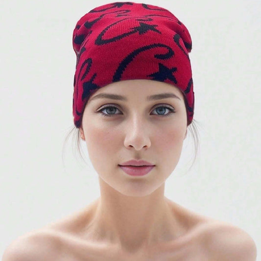 1pcWomen's Knitted Hat Men's Knitted Hat Unisex Knit Trendy Brimless - Jeetskee