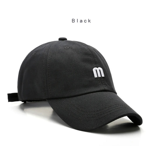 Fashion 100% Cotton Baseball Cap for Men and Women Letters Embroidered - Jeetskee