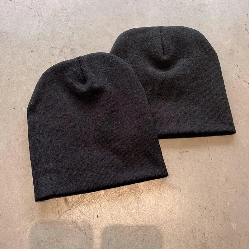 Women Hat Knitting Beanies Goth Tooth Caps Men Y2k Streetwear Winter - Jeetskee