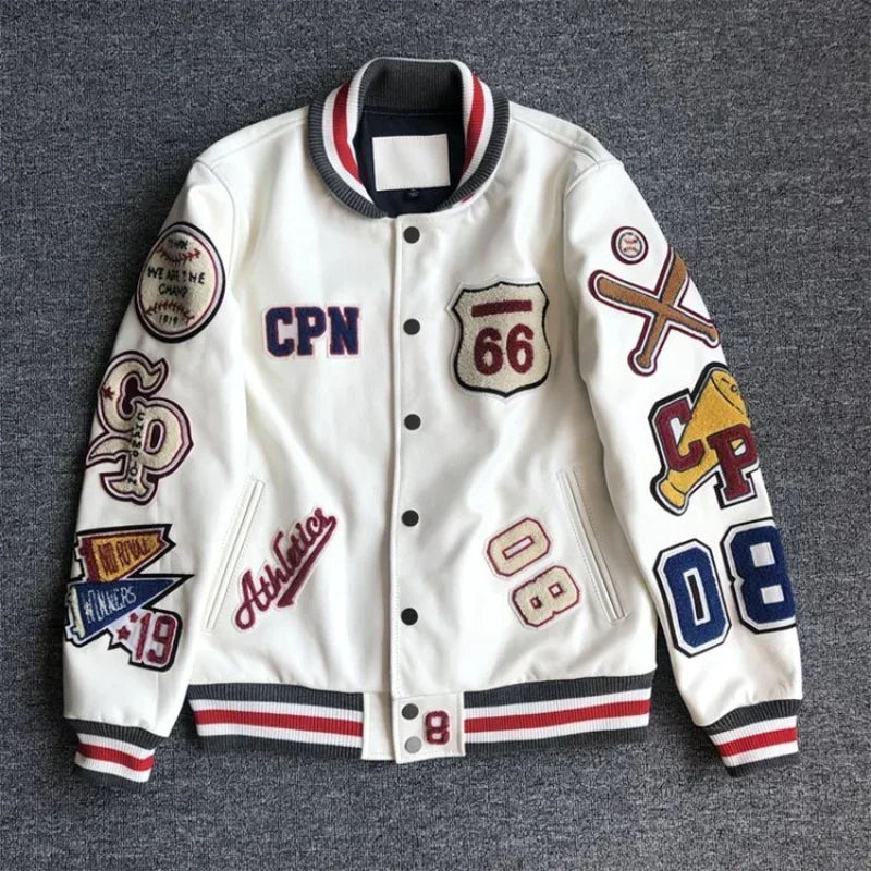 New original men's spring and autumn baseball uniform Y2K retro trendy - Jeetskee