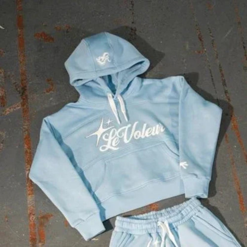 2025 New Hoodies Two Piece Set Y2k Clothes for Men  Harajuku Gothic - Jeetskee
