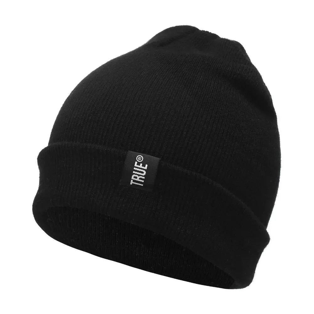 Letter True 10 Colors Casual Beanies for Men Women Fashion Knitted - Jeetskee