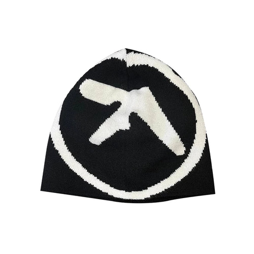 Aphex Twin Women Hat Knitting Beanies Caps For Men Y2k Streetwear - Jeetskee