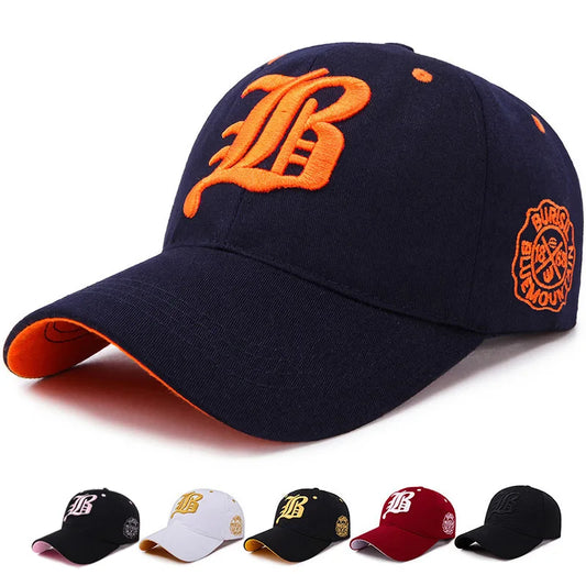 Men Women's Baseball Cap Summer Cotton Hat Embroidery Snapback Hip-Hop - Jeetskee