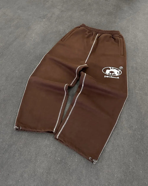 New Protect Series Casual Pants Cargo Streetwear Women Embroidered - Jeetskee