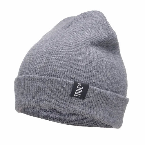 Letter True 10 Colors Casual Beanies for Men Women Fashion Knitted - Jeetskee